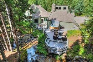 Exterior - Creekside Chateau🌊Private Waterfall & Creek⛷Breck 🤑 $ZERO Cleaning & Pet Fees (Breckenridge)