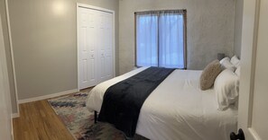 4 bedrooms, in-room safe, iron/ironing board, travel crib