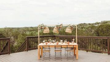 Restaurante al aire libre