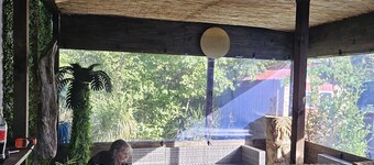 The chalet with jacuzzi and sauna