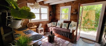 Le chalet au jacuzzi et sauna