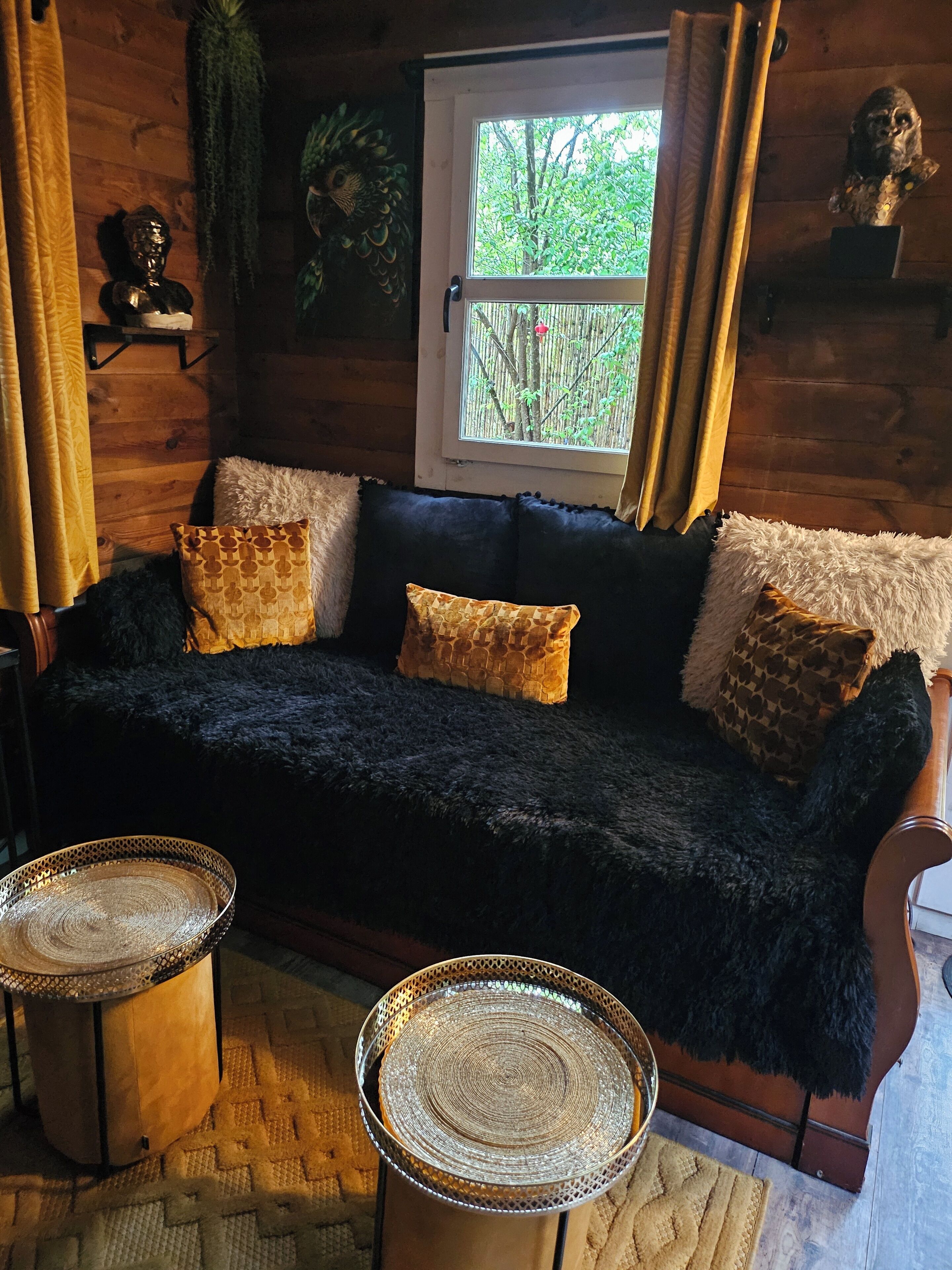 TV, ping pong, video library