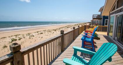 Oceanfront, Guest House, Hot Tub & Spacious Decks