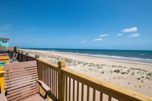 On the beach