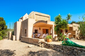 Exterior - Vacation Home "Sa Paret Nova" with Sea View, Private Garden & Wi-Fi (San Francisco Javier)