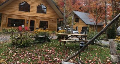 CHALET EN BOIS ROND