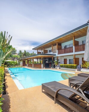 Façade de l’hébergement