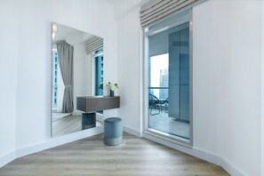 Comfort-Apartment | 3 Schlafzimmer, Zimmersafe, Verdunkelungsvorhänge, Bügeleisen/Bügelbrett