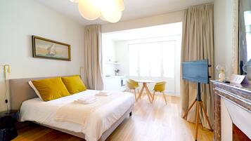 1 slaapkamer, reisbedje, gratis wifi, beddengoed