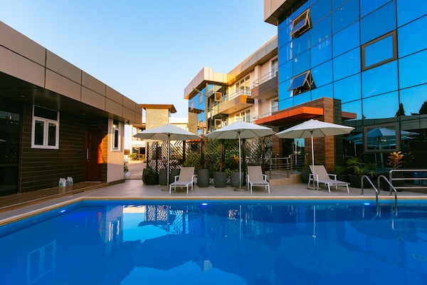 Mặt tiền nơi lưu trú