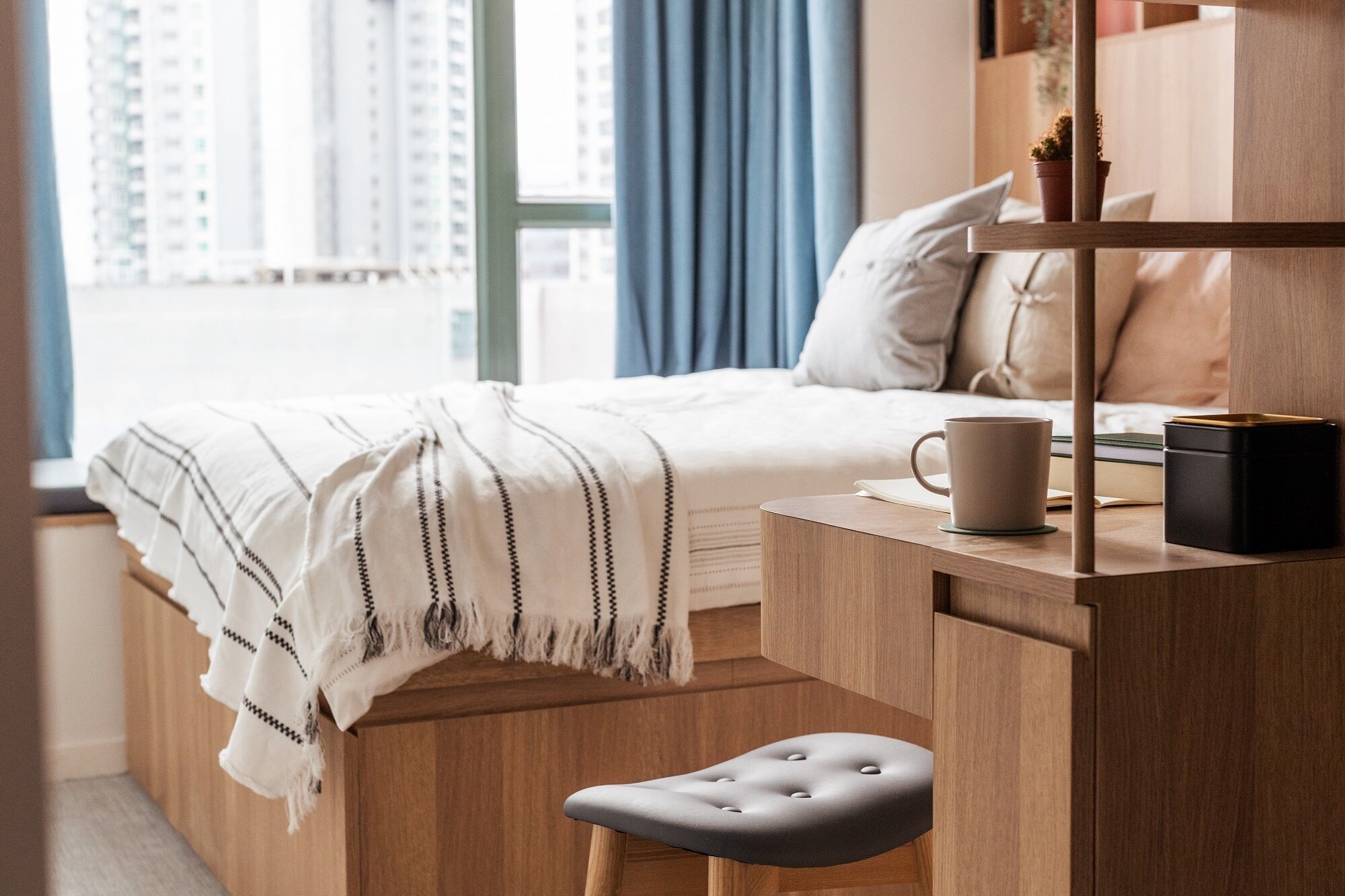 Kamar Double Superior | Meja kerja, tirai kedap cahaya, dan Wi-Fi gratis