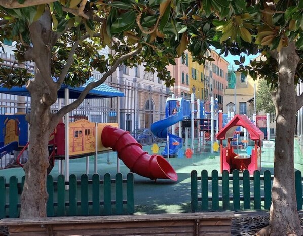 Children's area - One step away from the Aquarium in the Expo area (Genova)