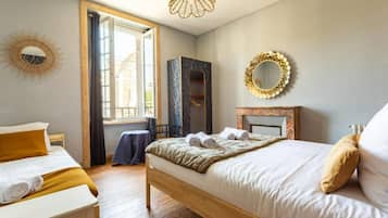 6 chambres, fer et planche Ă repasser, Wi-Fi gratuit, draps fournis