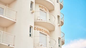 Fachada de la propiedad