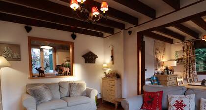 Chalet pour 14 personnes avec terrasse au cœur d'Arêches-Beaufort