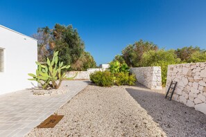 Ferienhaus | Blick auf den Garten