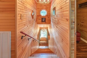 Interior - Free tickets! Sleeps 10 SECLUDED Cosby cabin on 7 acres w/ hot tub, game room! (Cosby)