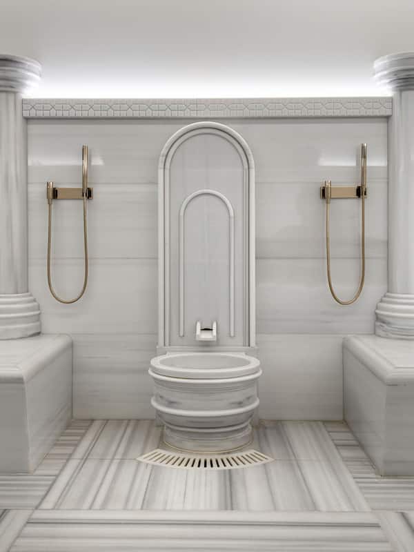 Couples treatment rooms, sauna, steam room, Turkish bath