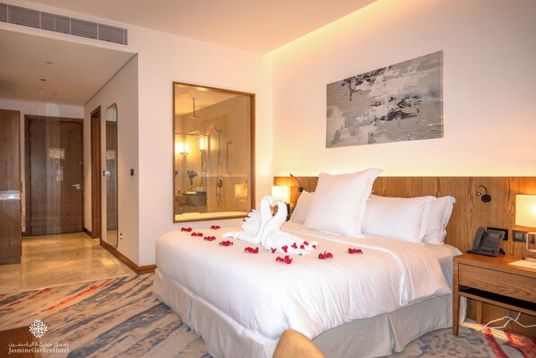 Chambre Deluxe | Literie de qualité supérieure, surmatelas