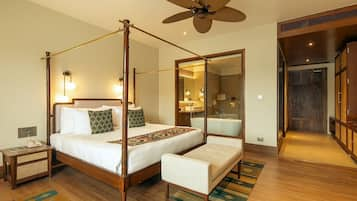 Premium Room, Lake View | Minibar, in-room safe, desk, laptop workspace