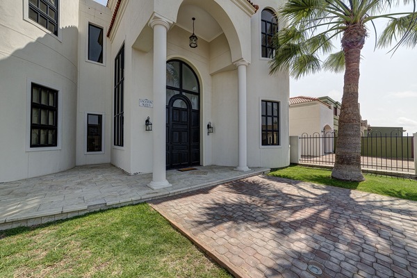 Fassade der Unterkunft