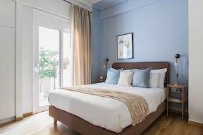 Apartamento standard | 1 quarto, cortinas blackout, ferros/tábuas de passar roupa