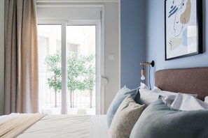 Standard-íbúð | 1 svefnherbergi, myrkratjöld/-gardínur, straujárn/strauborð