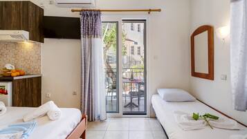 1 dormitori, wifi gratuïta i roba de llit