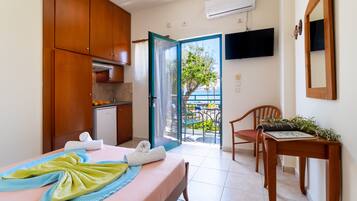 1 dormitori, wifi gratuïta i roba de llit