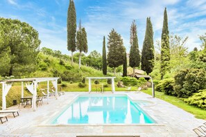 Pool - Villa "Il Fornacino" with Pool, Garden & Wi-Fi (Rapolano Terme)