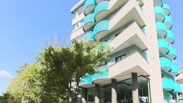 Fassade der Unterkunft