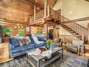 Smart TV, chimenea, reproductor de DVD y tenis de mesa 