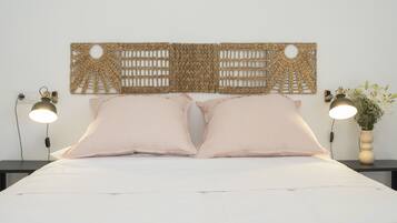 3 slaapkamers, luxe beddengoed, donzen dekbedden