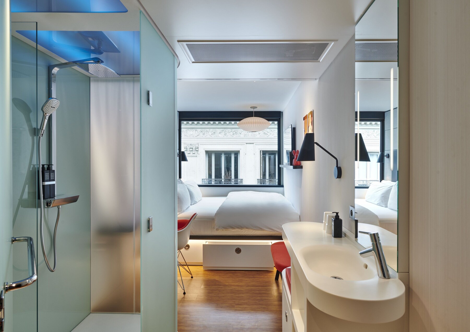 Premium bedding, pillow-top beds, in-room safe, desk