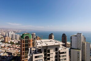 Blick von der Unterkunft