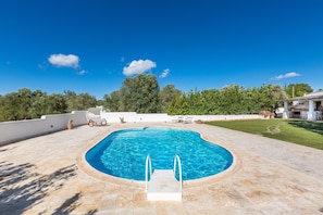Seasonal outdoor pool