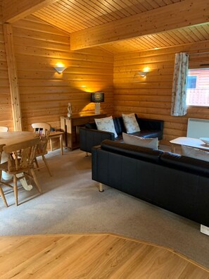 TV, DVD player, books