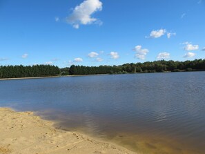 Beach - 3 bedroom house and TV lounge, private swimming pool, 50 ha forest, ponds, tennis court (Fontaines-en-Sologne)