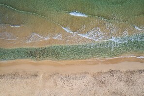 Vista a la playa o el mar