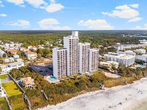 Exterior - Seagrove Sunset 1107-Gulf Front View-Sleeps 6 (Santa Rosa Beach)