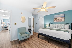2 bedrooms, bed sheets