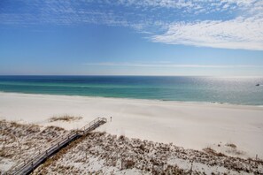 Aan het strand
