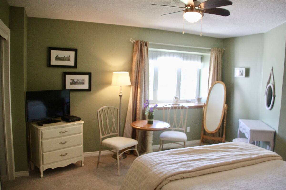 Laptop workspace, iron/ironing board (on request), free WiFi, bed sheets