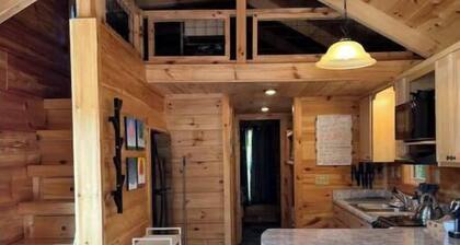 Cheerful Cabin with Mountain View & Hot Tub