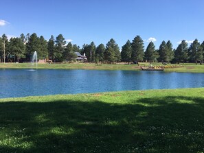 Property grounds - Park Model Cabin 2 Bed1 bath Bunk Beds central AC & New Hot tub, splash pad # 10 (Overgaard)