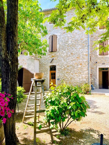 La Maison Inès -Exceptional 18th-century Bastide in Vallon pt d'arc- labeled 5* - France 