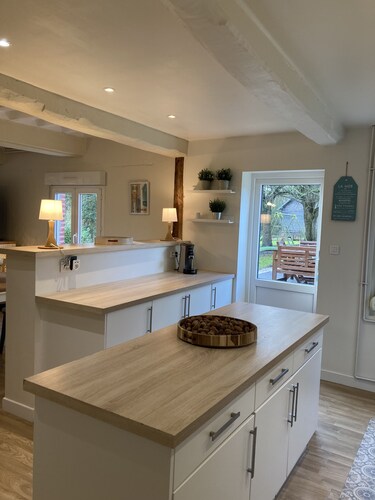 A 3kms de la mer, Gîte "Les Bottes à la Plage" Maison 3 chambres avec jardin