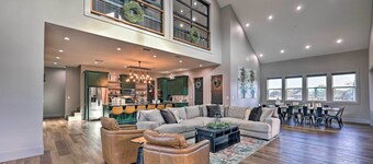 Lavish Riverfront Escape w/ Gas Grill!