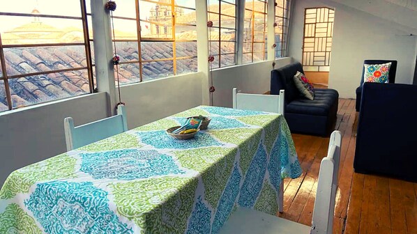 Dining - Beautiful Attic Apartment in the Heart of Cusco! (Cusco)