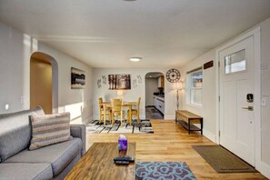 Hospitable Living and Dining Room